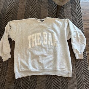 The Bar | Varsity Sweatshirt - Grey